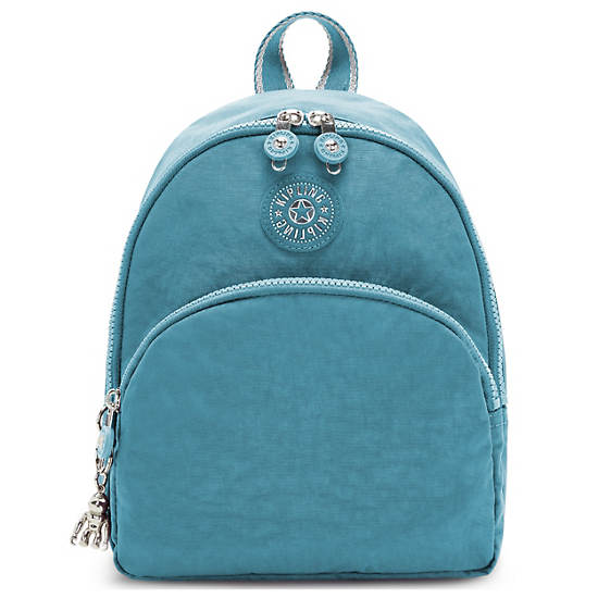 Kipling Paola Small Backpacks Ocean Teal | CA 1599AH